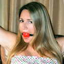 Andrea Neal in bondage